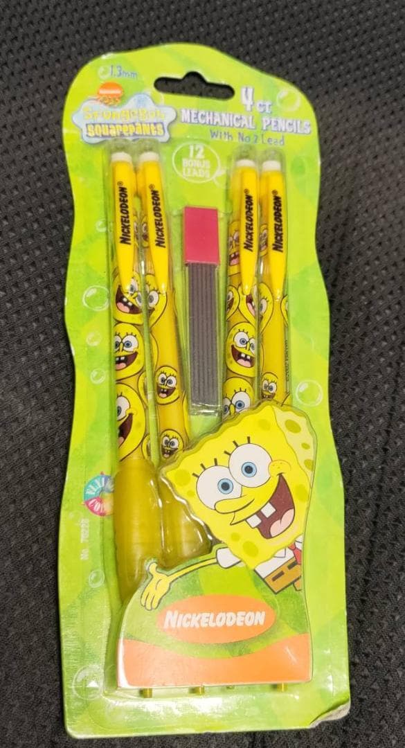 スポンジボブ シャーペン 1.3mm nickelodeon spongebob