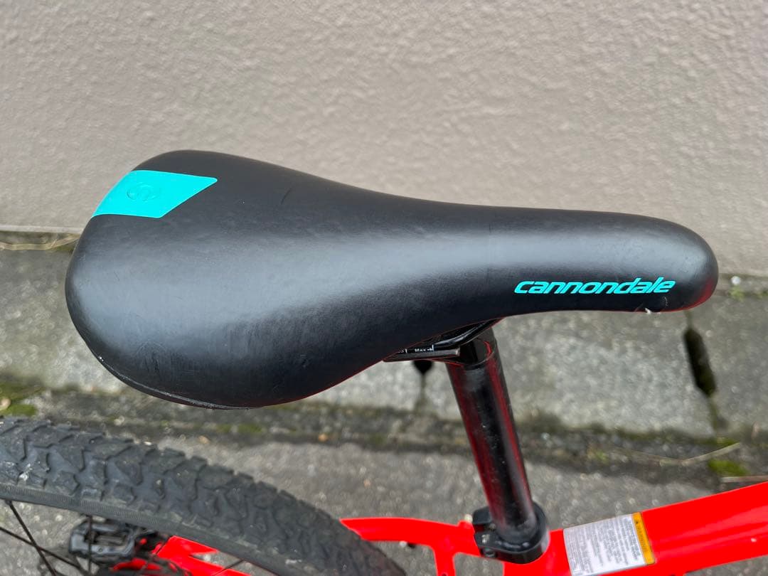 キャノンデール　キッズMTB　サスペンション、ディスクブレーキ付き　送料込み