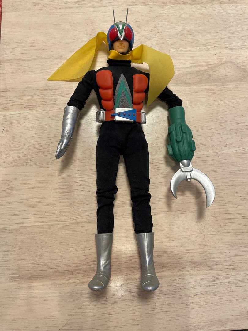 ビンテージ　ライダーマン　大型フィギュア