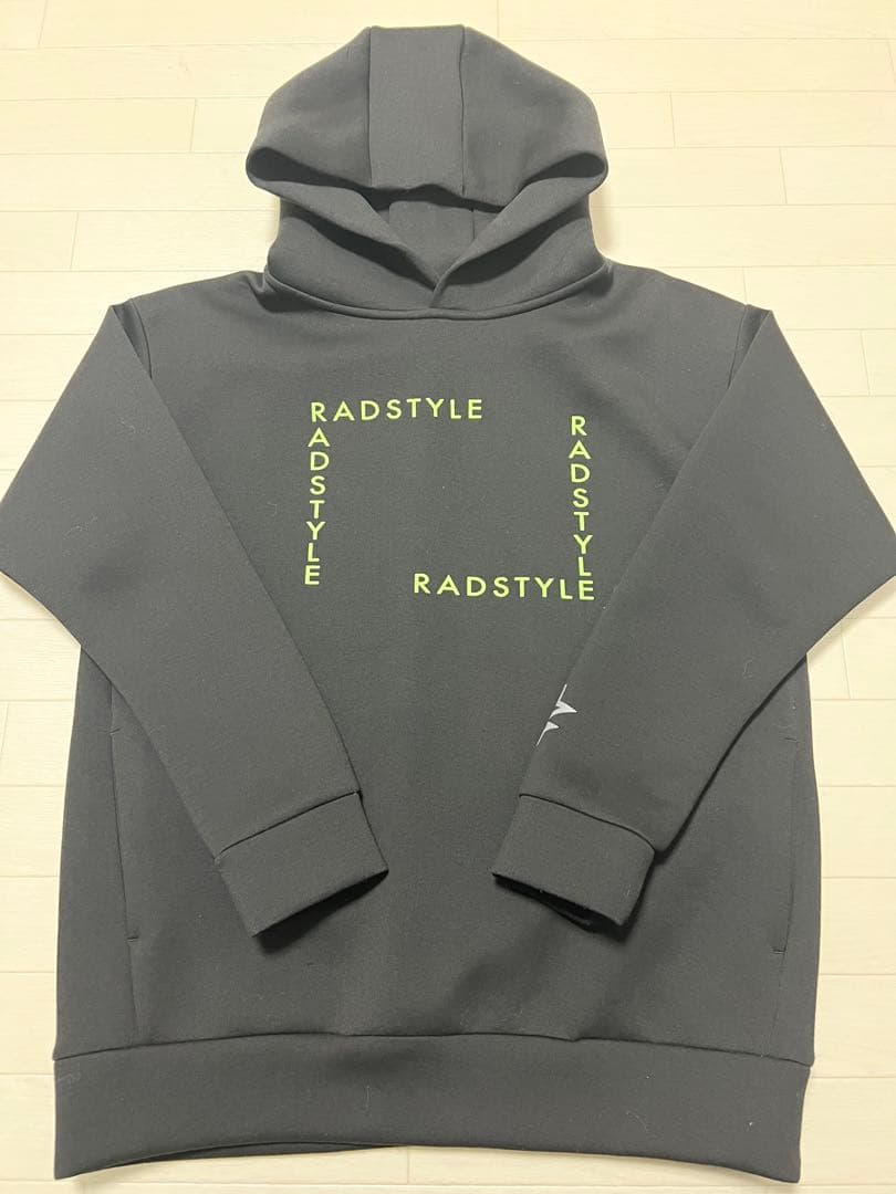 RADSTYLE 9.3oz ダンボールパーカー ブラック　高橋優介