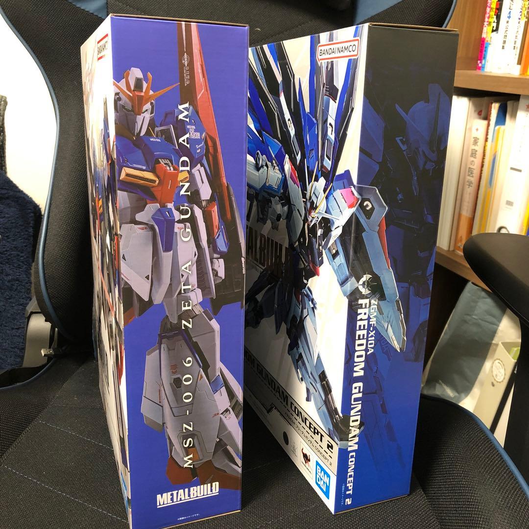 新品未開封　メタルビルド　Zガンダム&フリーダムガンダム CONCEPT2セット