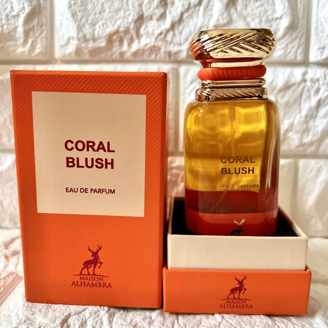 香水(女性用) CORAL BLUSH Maison Alhambra EDP 80ml