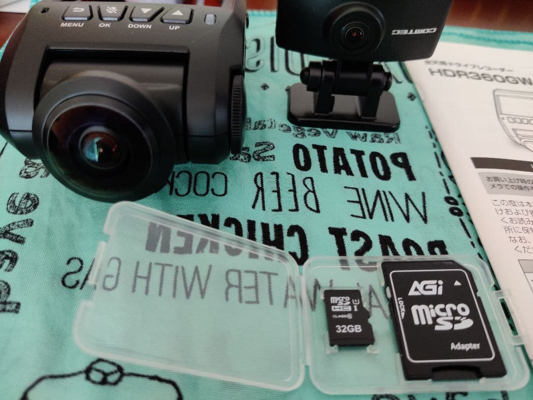 ドライブレコーダー 前後2カメラ 全天周ドライブレコーダー 360°