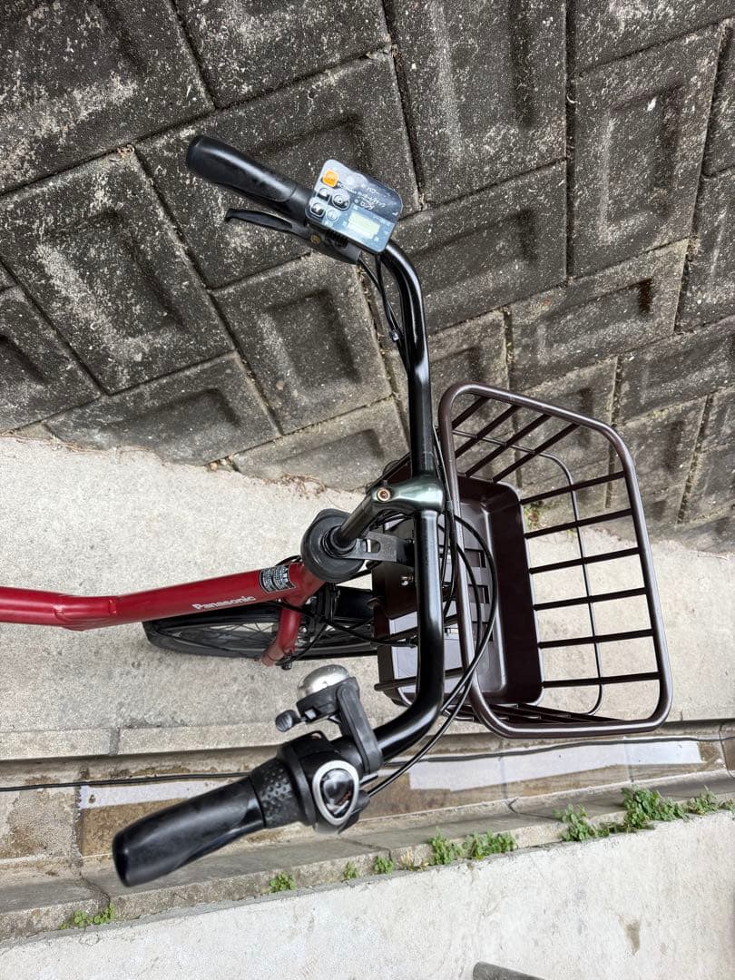 パナソニック電動アシスト自転車 チャイルドシート付き 8.9Ahバッテリー