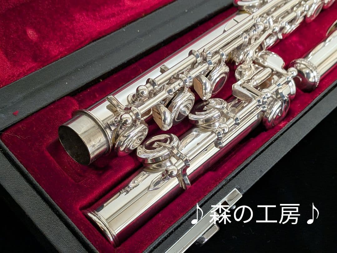 中古フルート専門店‼️部活応援‼️リップ銀製 ヤマハフルートYFL351 Eメカ