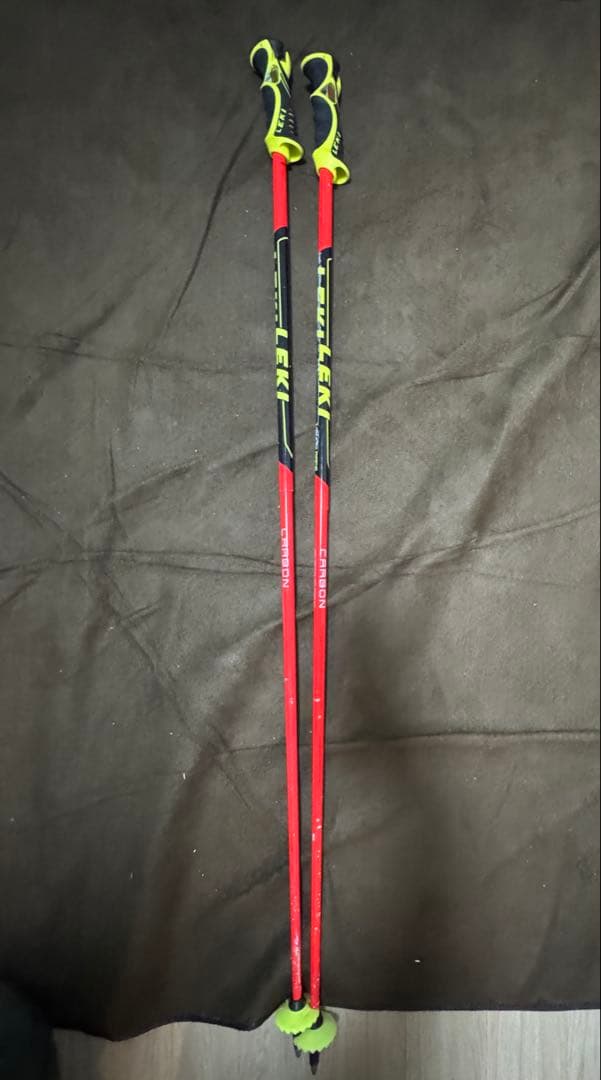 送料込 LEKI ワールドカップ レーシング VENOM 120cm カーボン