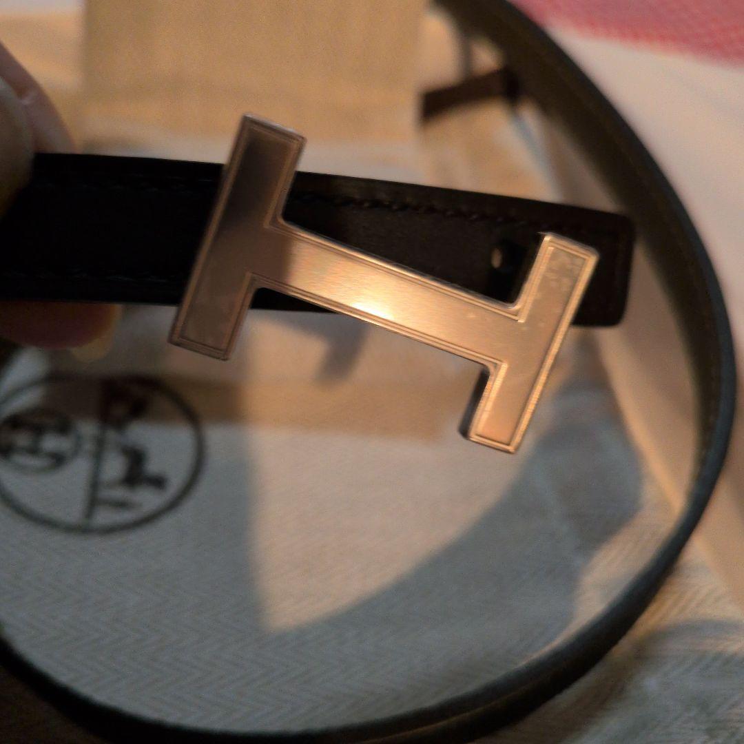 新品【HERMES】リバーシブル　エルメス エトープ✕ブラック13mm ベルト
