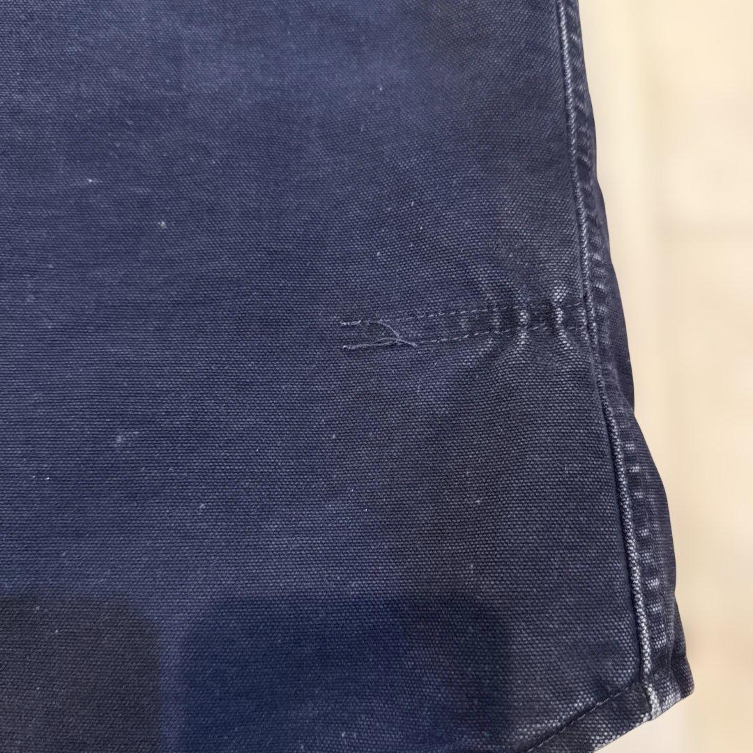 ガチャ様Carhartt カーハート　ダックベスト　企業ロゴ　USA製　XL