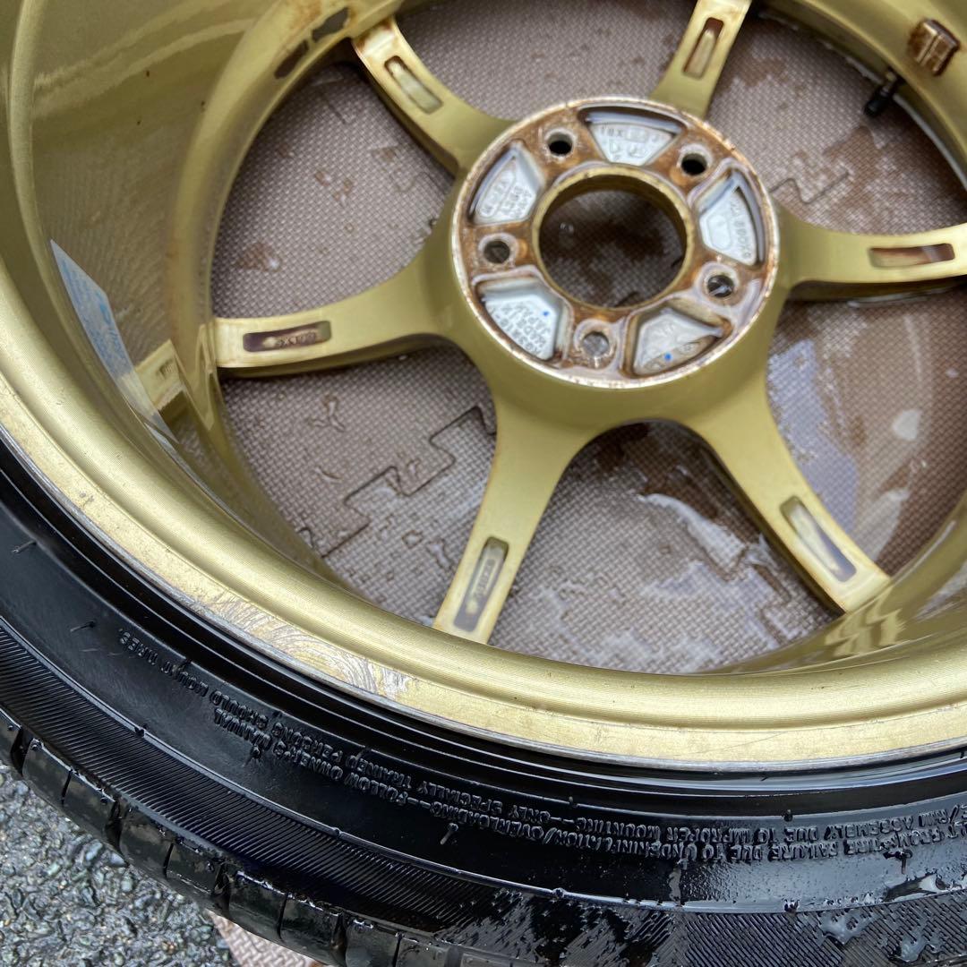 ADVAN Racing RGⅢ アドバンレーシングRG3 ゴールド 18インチ