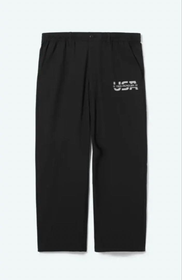 今季　Munsingwear ブラック ゴルフパンツ