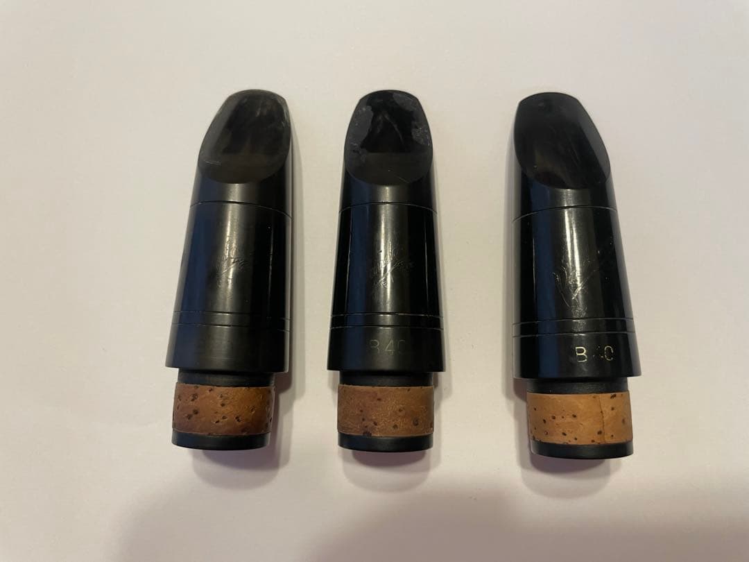 クラリネット　マウスピース　B40 3個セット