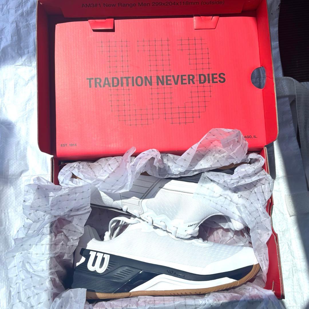 新品　Wilson テニスシューズ RUSH PRO4.5 TM 25cm 1