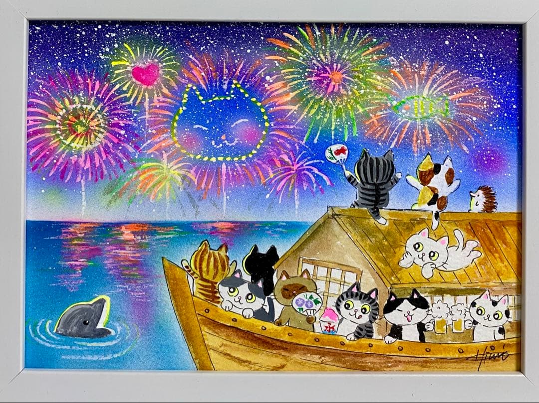 RUKURUKU 　絵画６点