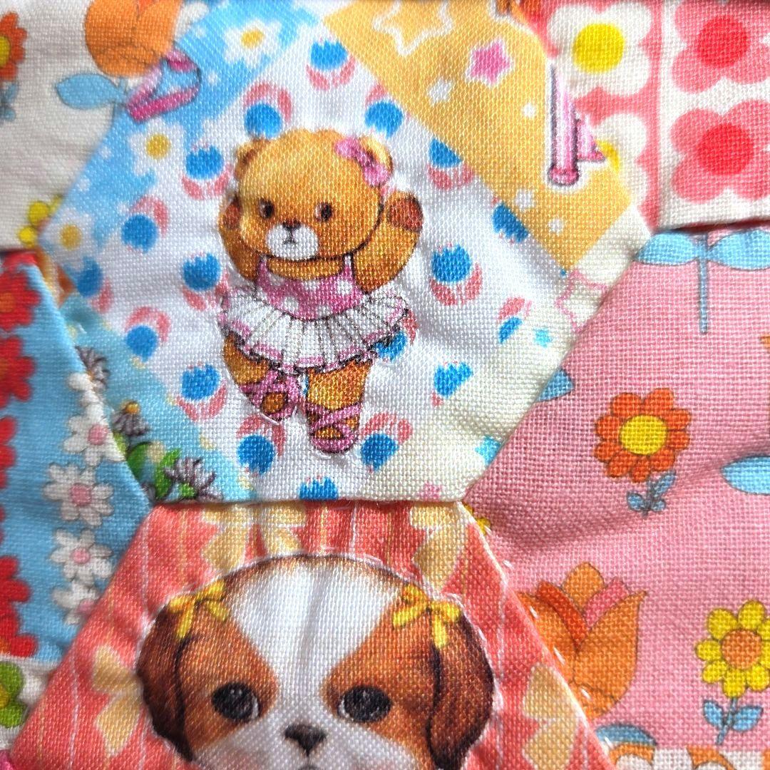 コヤンイサムチョン パッチワーク マチ付き バッグ