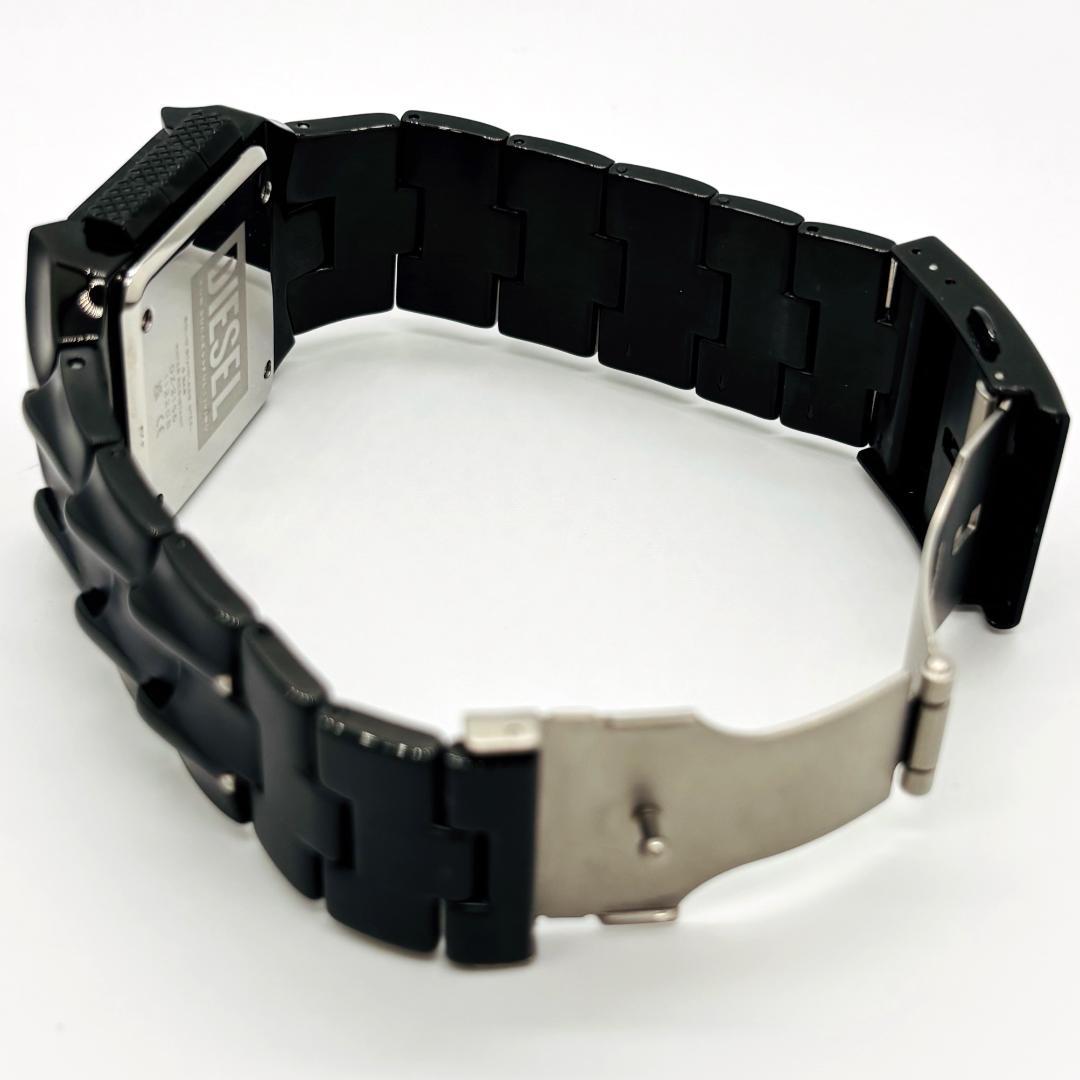 【入手困難】ディーゼル DZ2156 腕時計 ブラック 電波時計 【1-D-①】