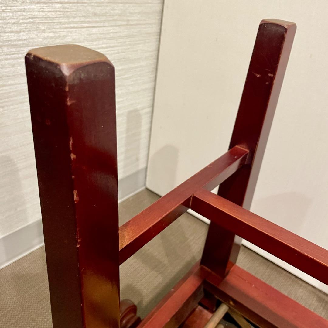 【手渡し限定】ディスカチャーチ？ ピアノ椅子 高低自在椅子 緑 茶 イタリア製