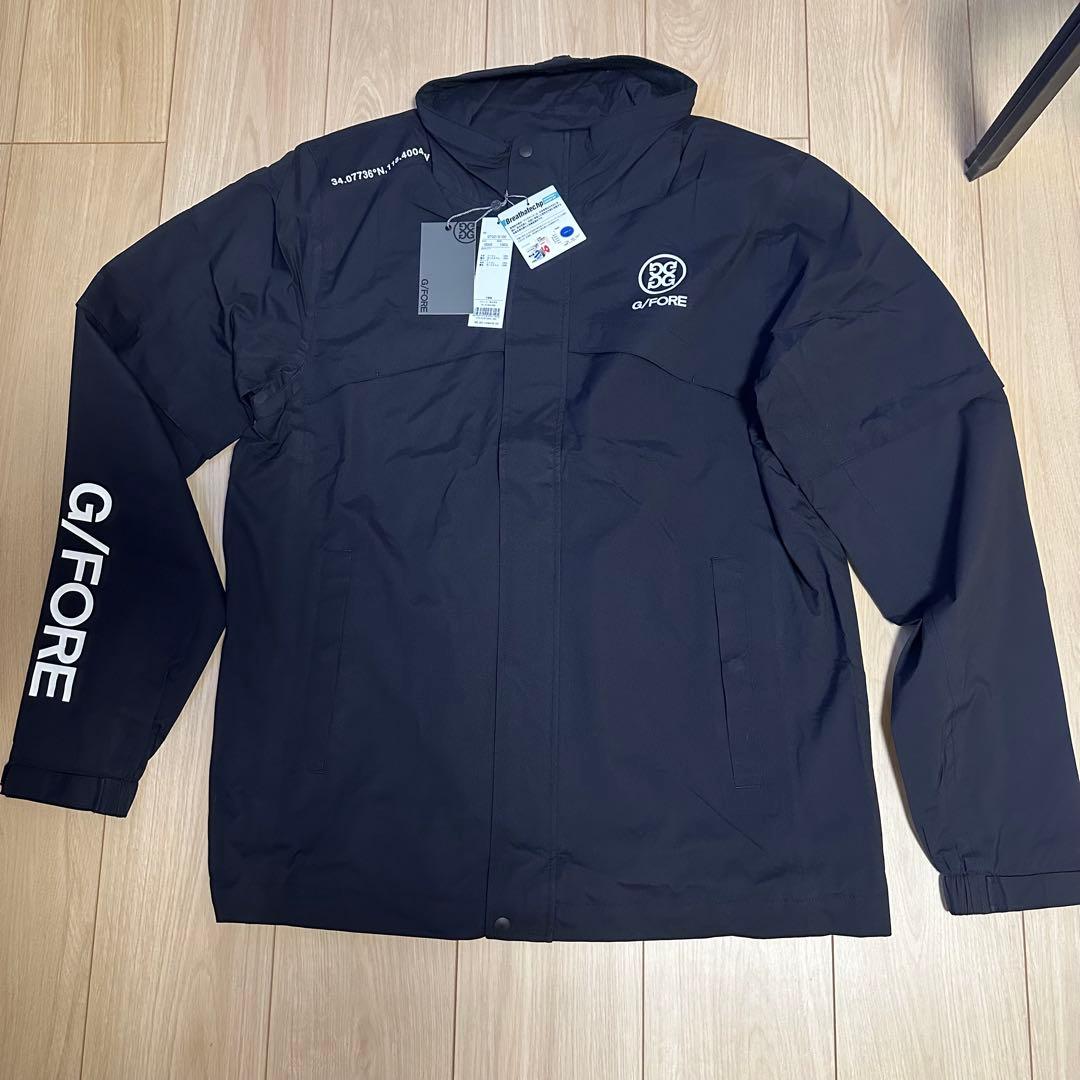 G/FORE ブラック レインウェア セット　メンズ L