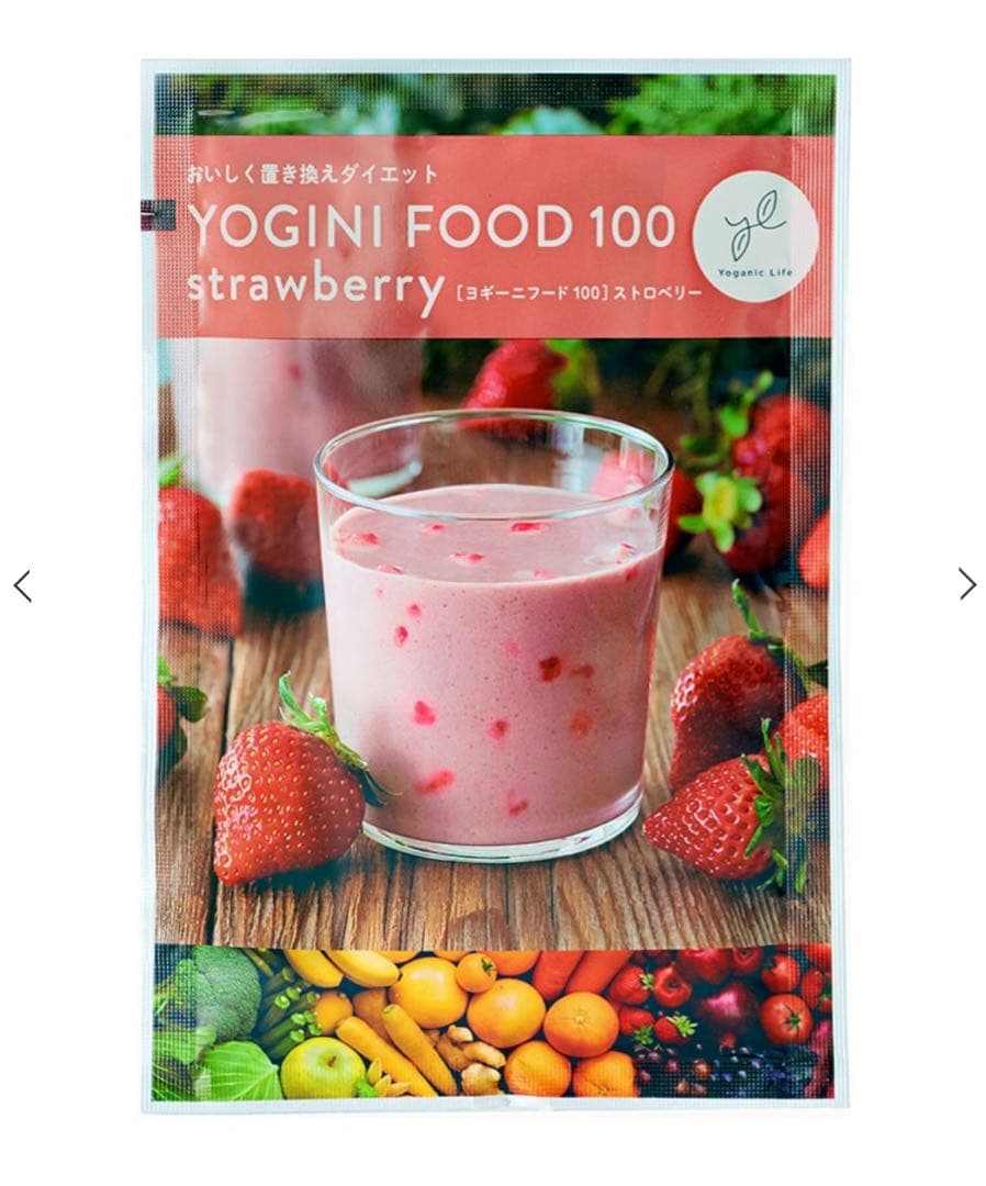 ダイエットドリンク YOGINI FOOD 100 strawberry