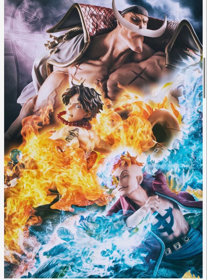 白ひげ　マルコ　エース　pop maximum