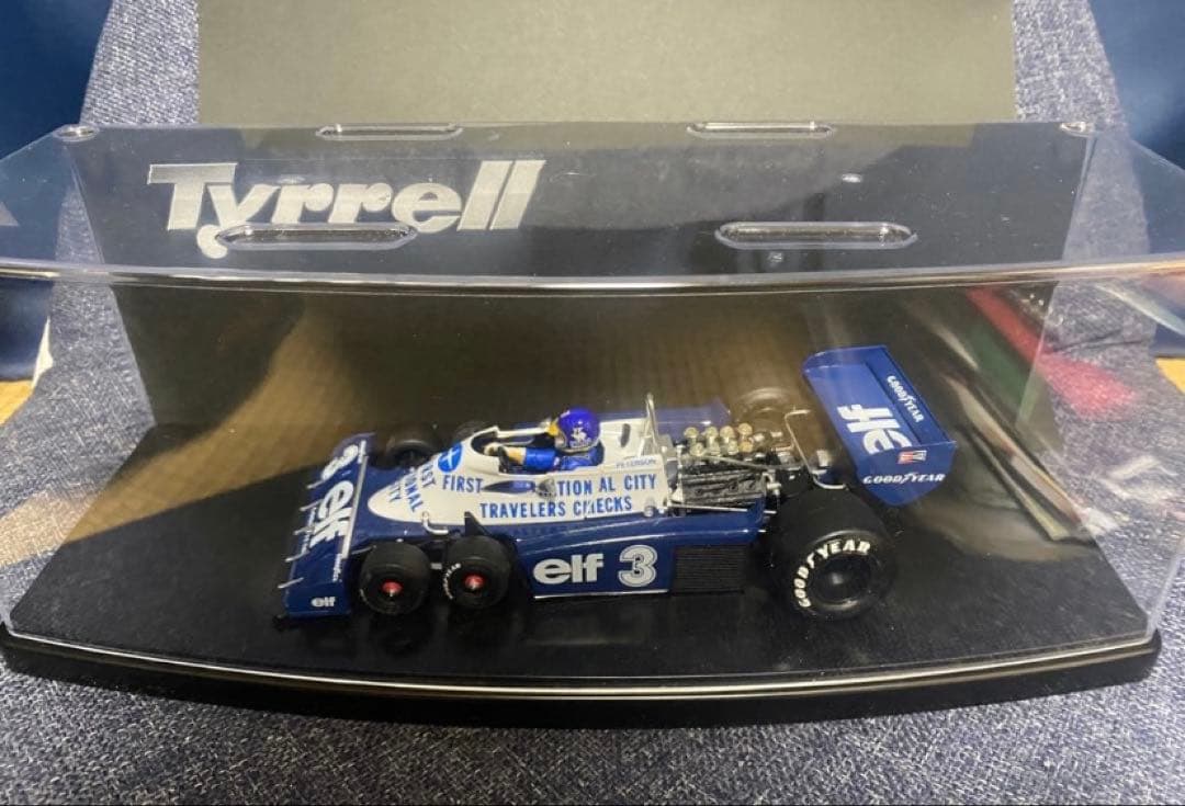 1/20 タミヤ タイレルP34 フォード#3 ロニーピーターソン 完成品