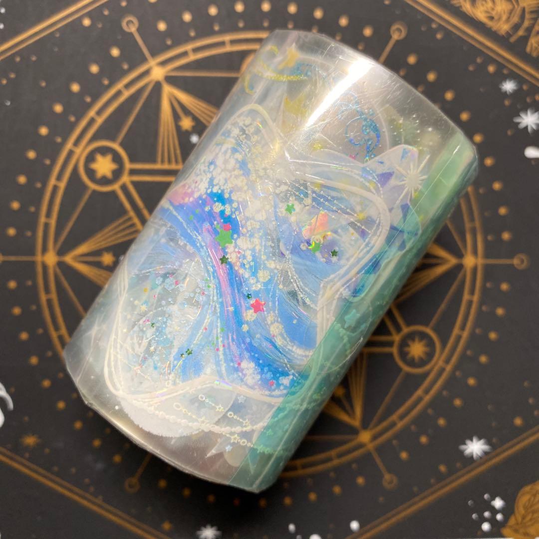 【9460】海外　マステ　3/5/巻　貝殻光マスキングテープ　惑星　青　装飾系