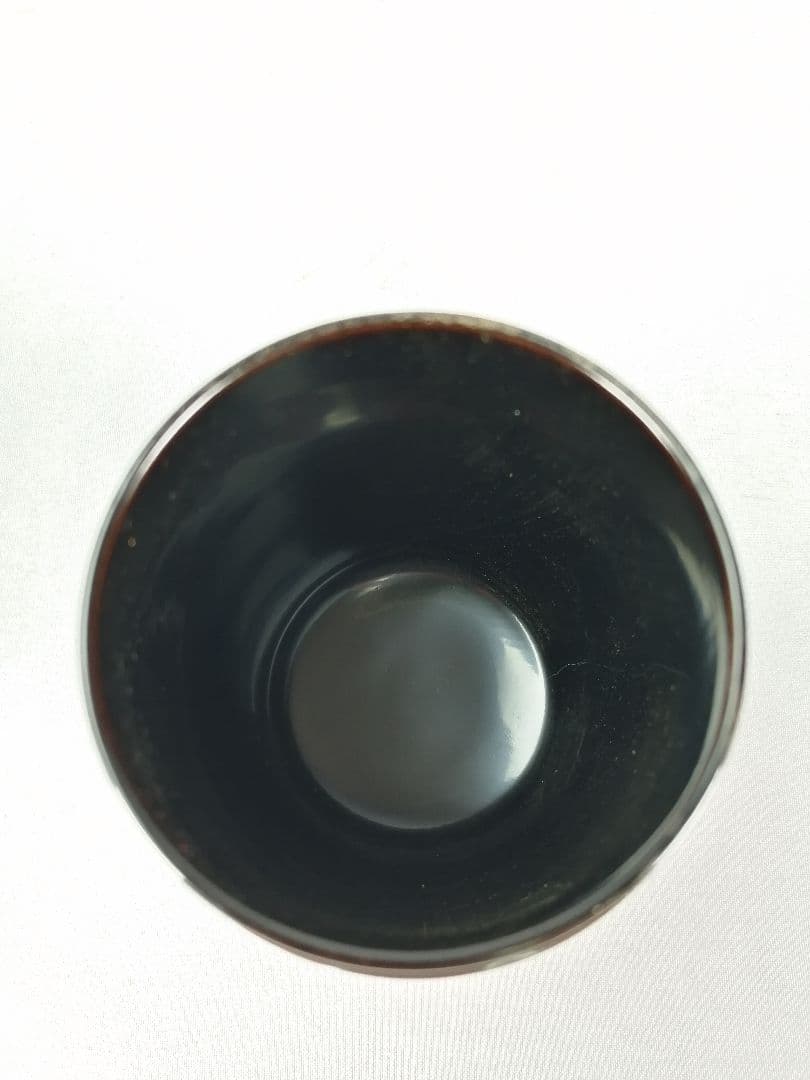 【茶道具】塗師中村宗悦造　欅溜塗枝垂桜蒔絵長棗　茶器　棗293