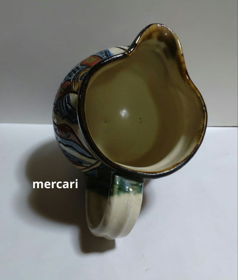 【新垣勲】新垣製陶所　壷屋焼名工　水差し