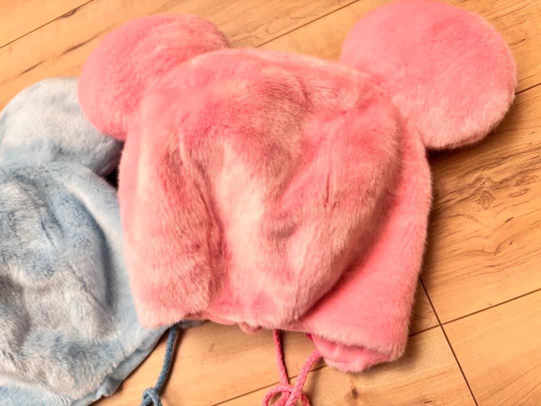 ミニー ファンキャップ 水色 ピンク 東京ディズニーリゾート 廃盤品 セット