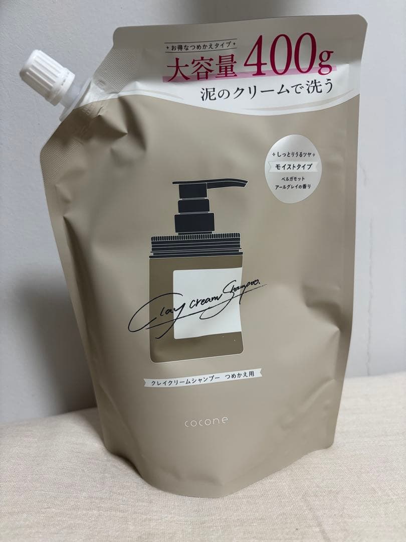 コトネ 泥クリームシャンプー 400g本体＋詰め替え2個