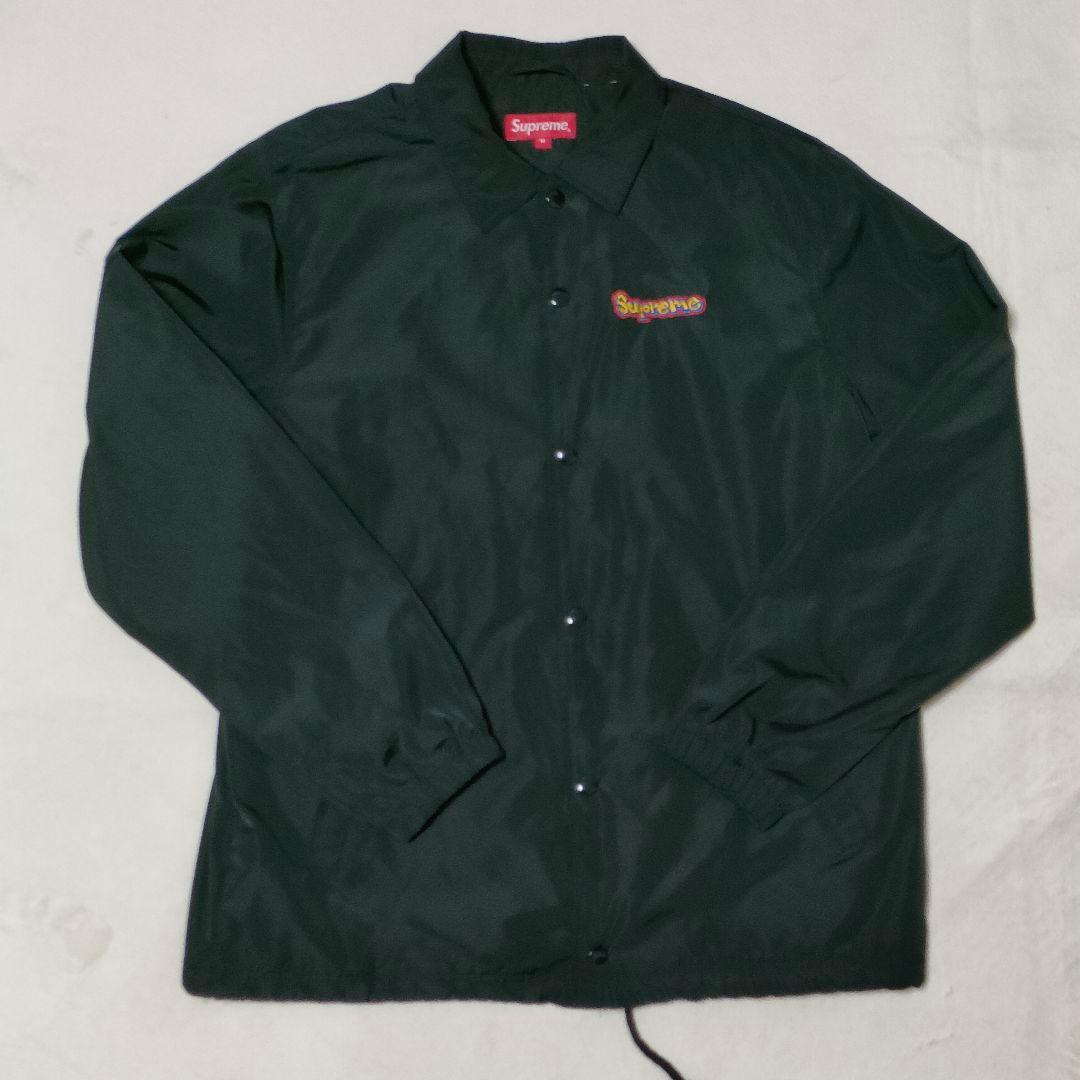 SUPREME　コーチジャケット　gonz logo　ブラック　Ｍ