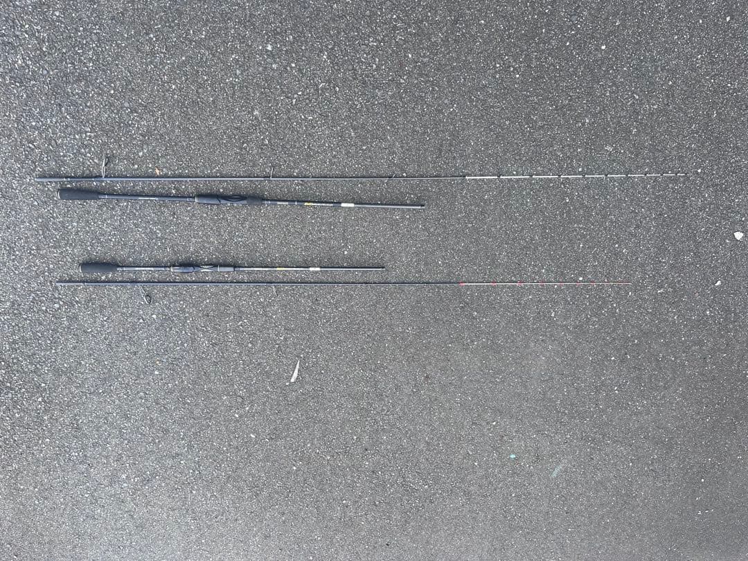 リアルメソッド　一つテンヤロッド2本　スピニング用