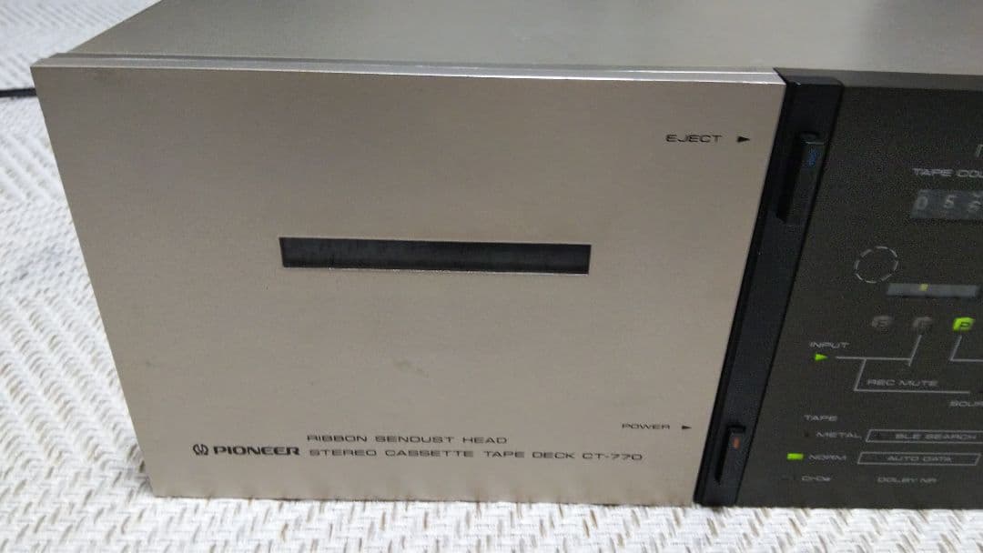 Pioneer CT-770 3ヘッド ステレオカセットデッキ