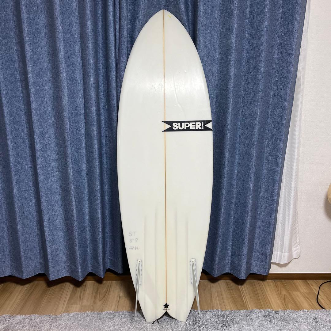 SUPER ショートボード ホワイト
