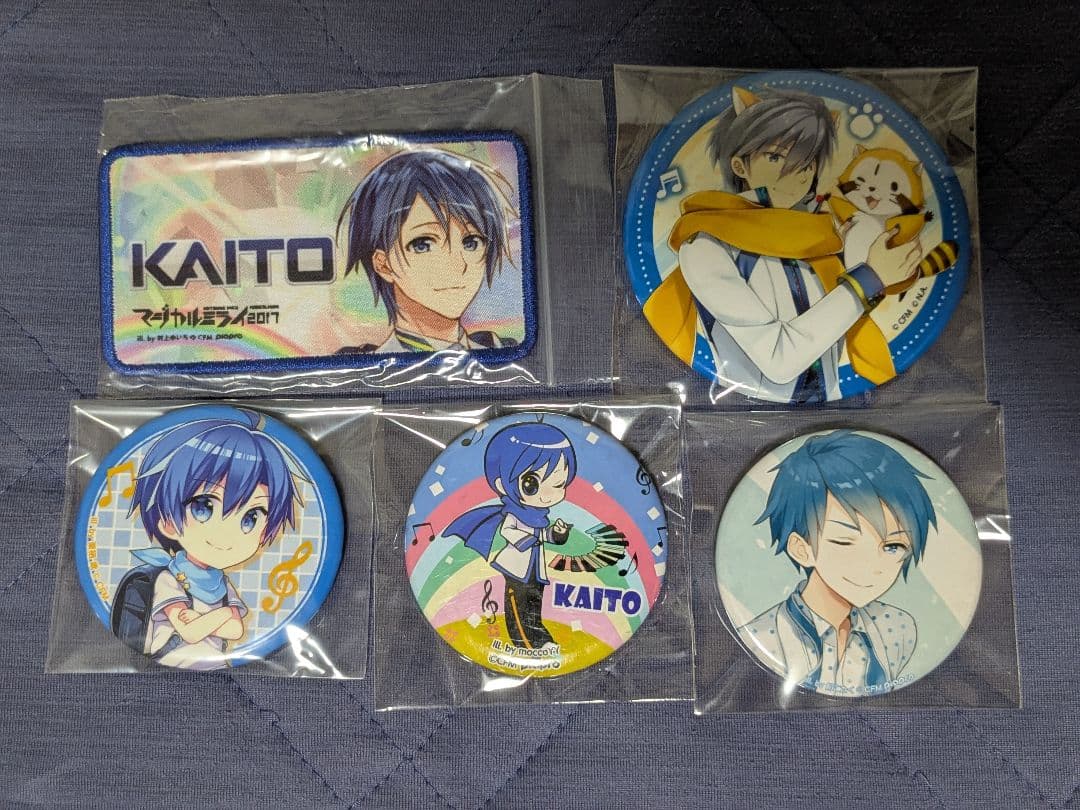 KAITO 缶バッジ セット ０