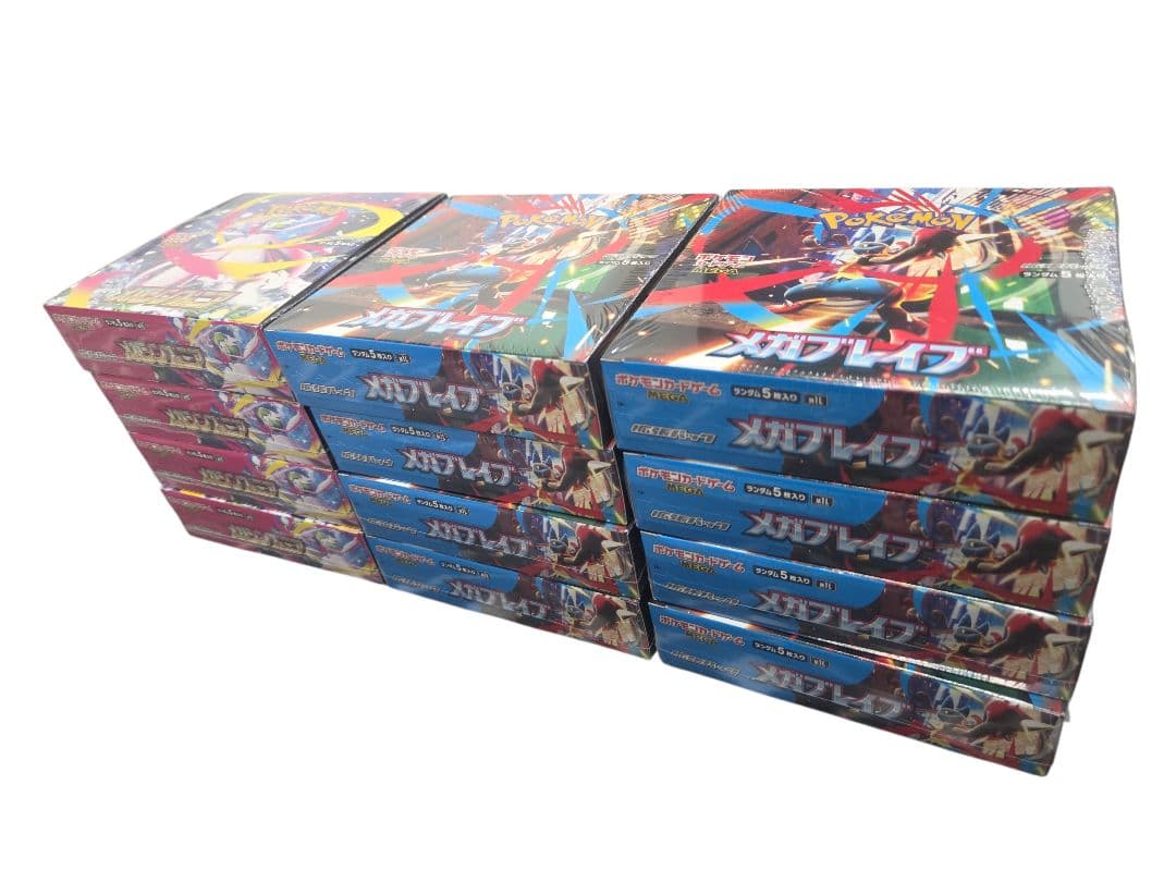 【シュリンク付き】ポケモンカード メガブレイブ メガシンフォニア 計12BOX
