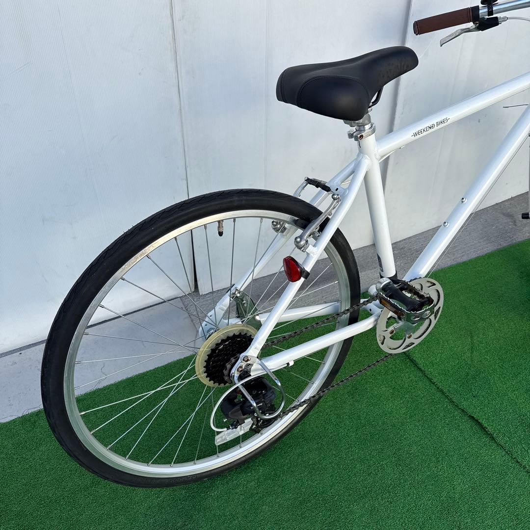 子供用自転車26インチ クロスバイク 軽量アルミフレーム【引き取り限定】