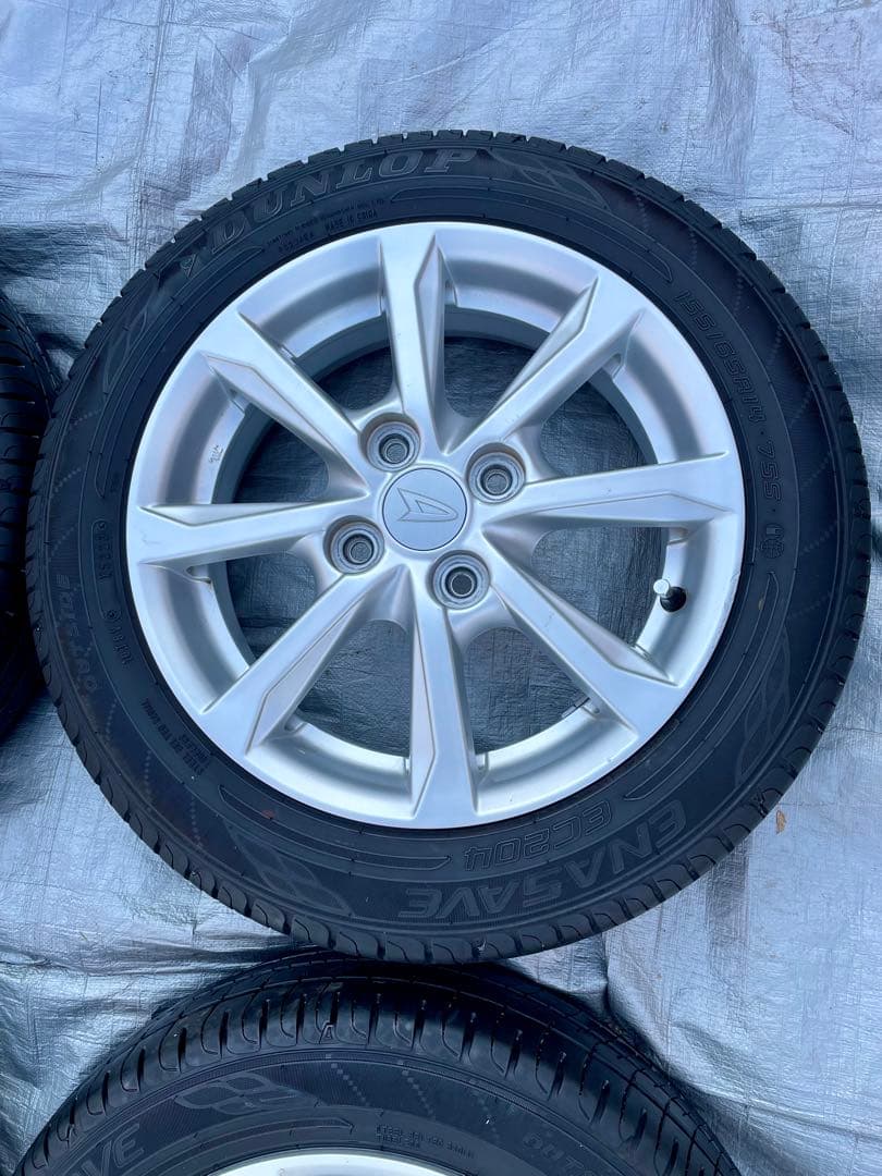 155/65R14 DAIHATSUサマータイヤ ホイールセット