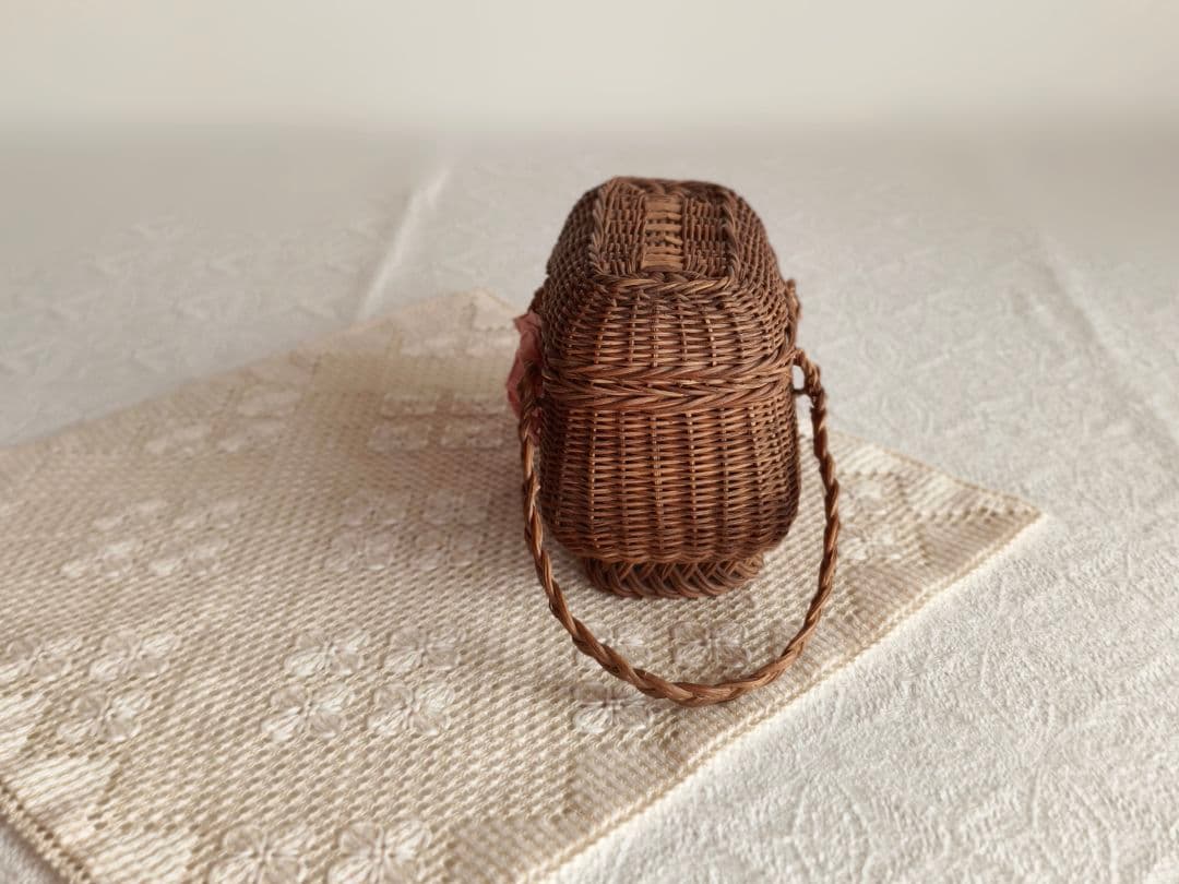 * antique doll panier ❀ * 小さなバスケット カゴ