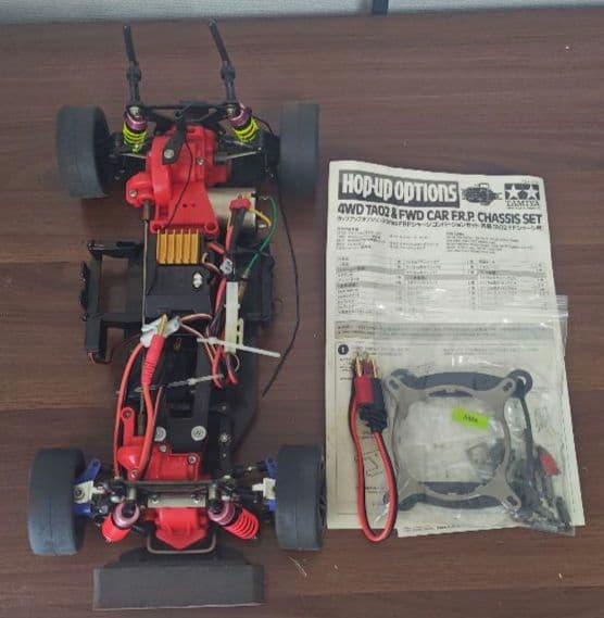タミヤ TA02&FWD CAR F.R.P CHASSIS SET 他