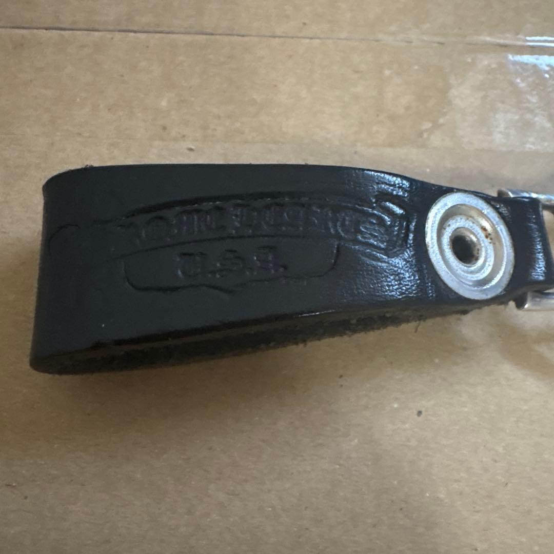 クロムハーツダブルベルトループクロスボタン