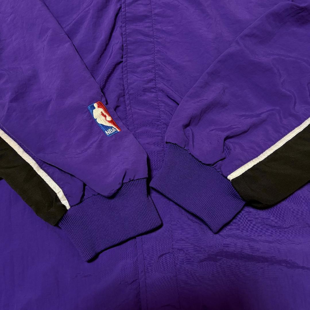 90s USA製 NBAキングス ウォーミングアップウェア パープル2XL