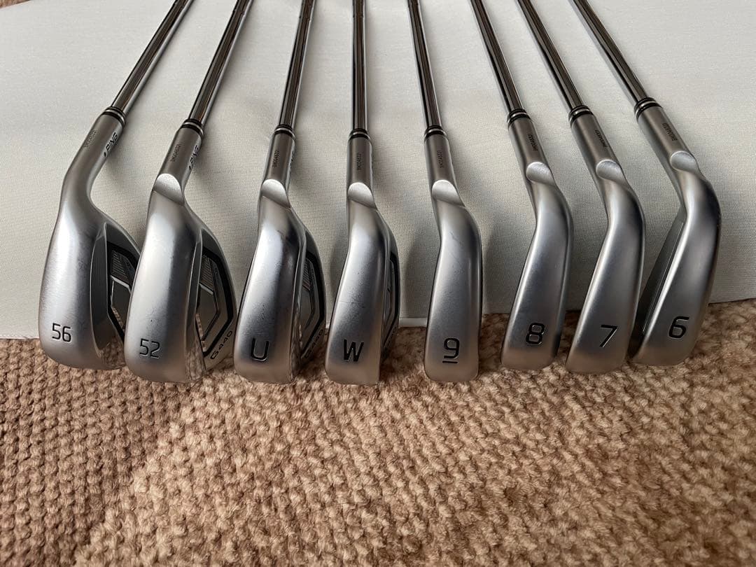 ピン　G440 【極美品】【特注】アイアン　6番〜56度　モーダス105