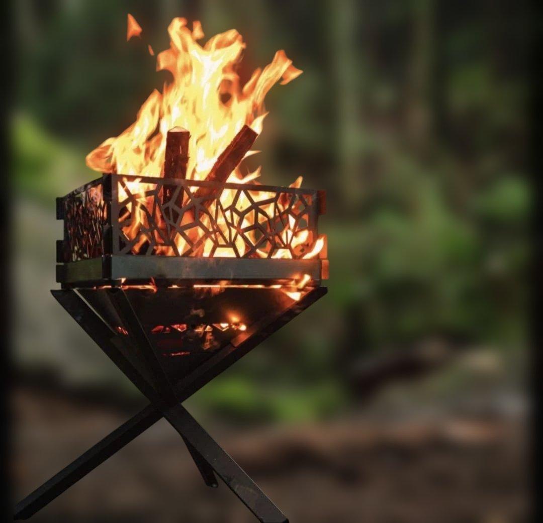 1/f SPACE 焚き火台 KAGARI MIYABI KURO