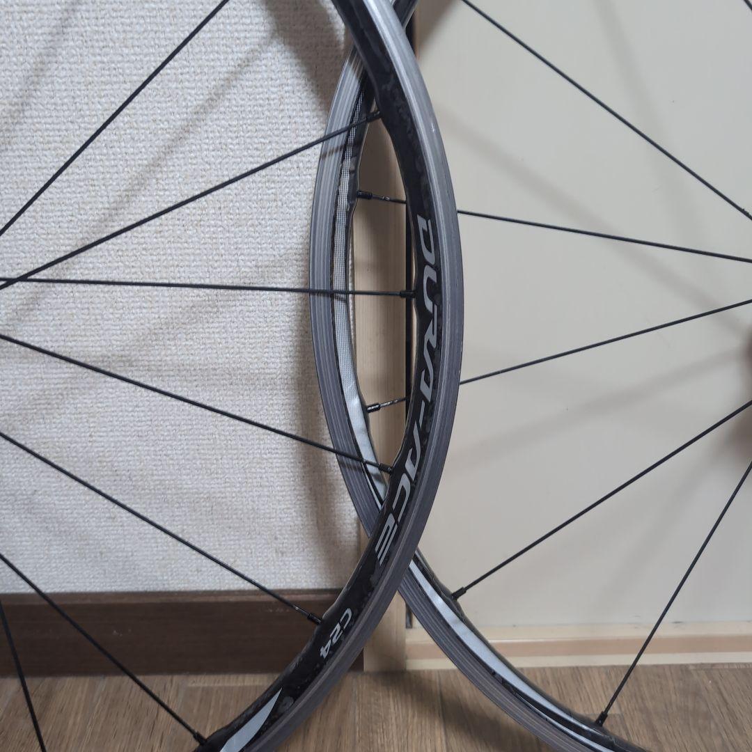 DURAACE 9000 wh-9000 クリンチャーホイール c24