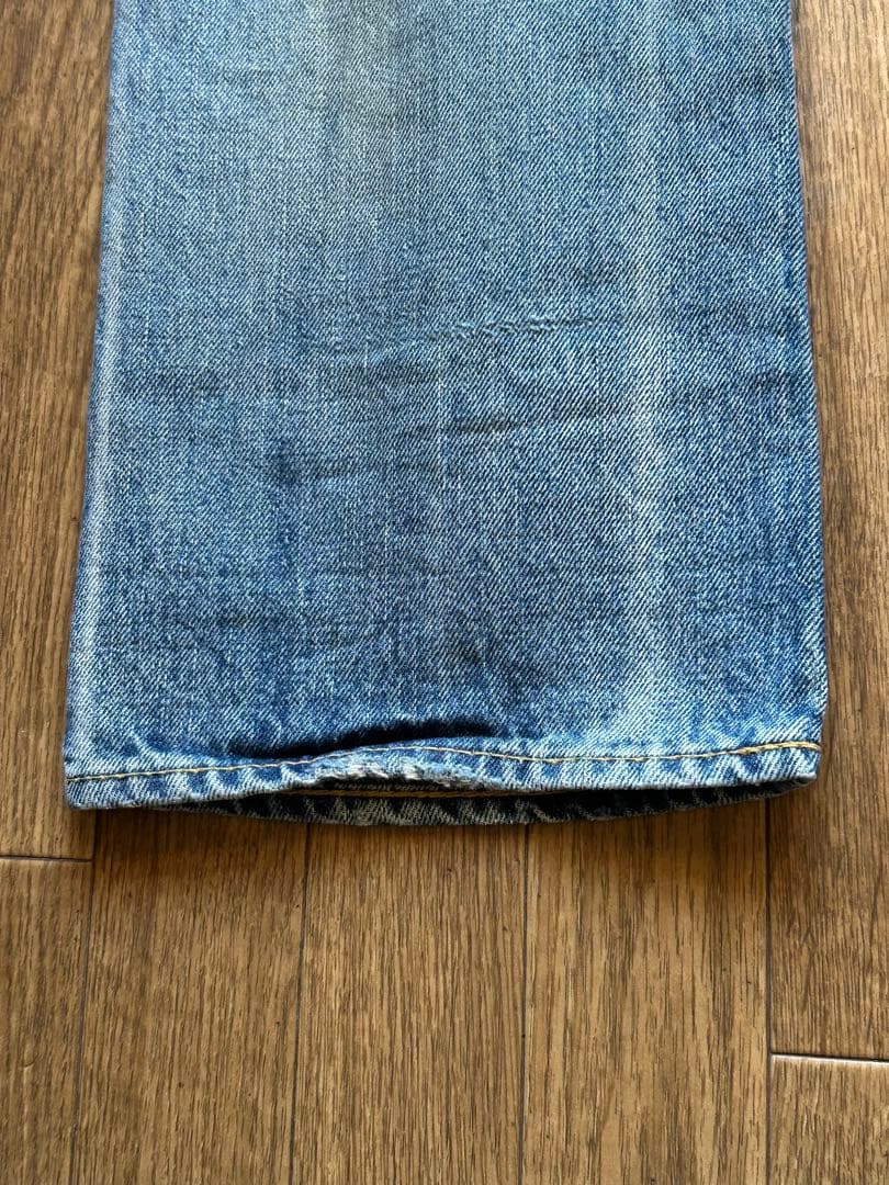 アメリカ製 RRL ダメージ加工デニム W31ダブルアールエル