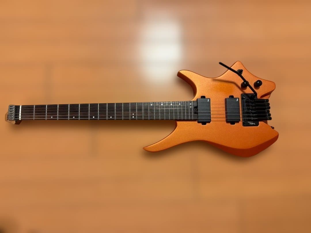 ギター HEX Guitars N500 llic Coral Orange