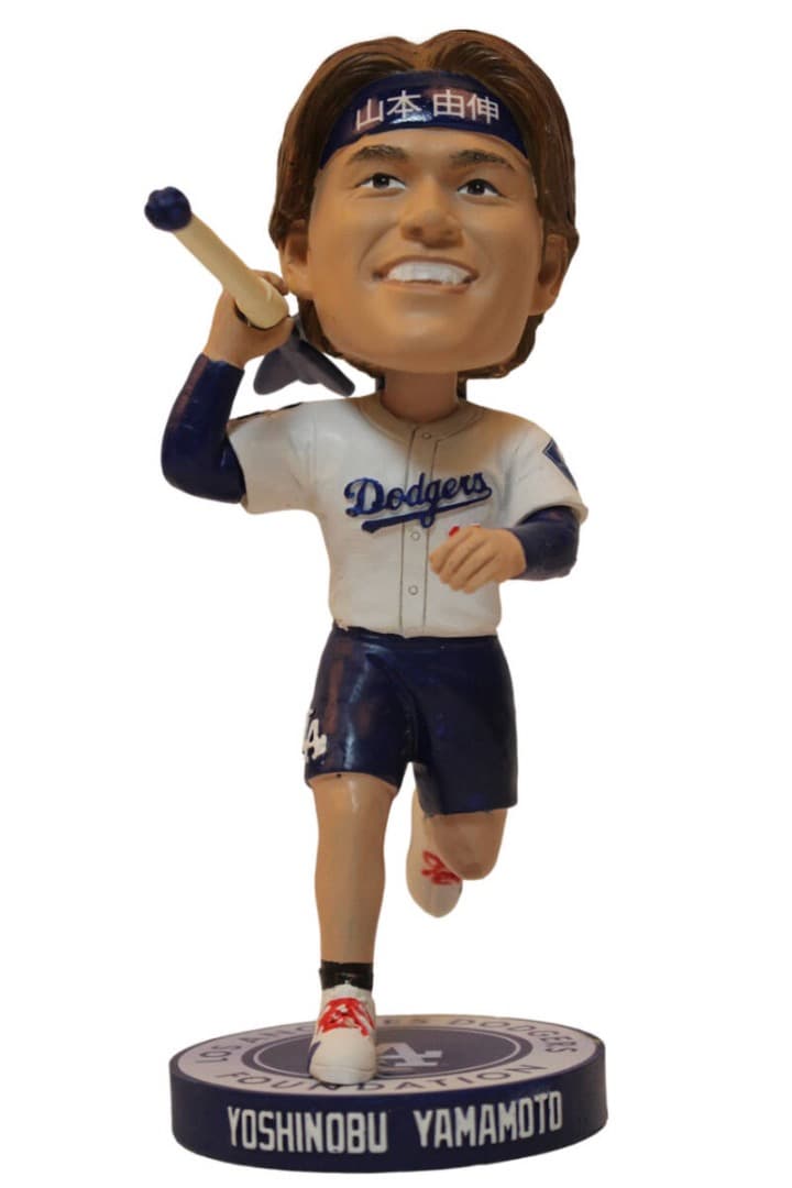 [新品] 山本由伸選手 ボブルヘッド ジャベリン（槍） 2025年9月27日