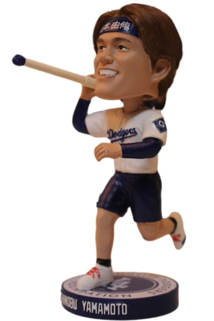 [新品] 山本由伸選手 ボブルヘッド ジャベリン（槍） 2025年9月27日