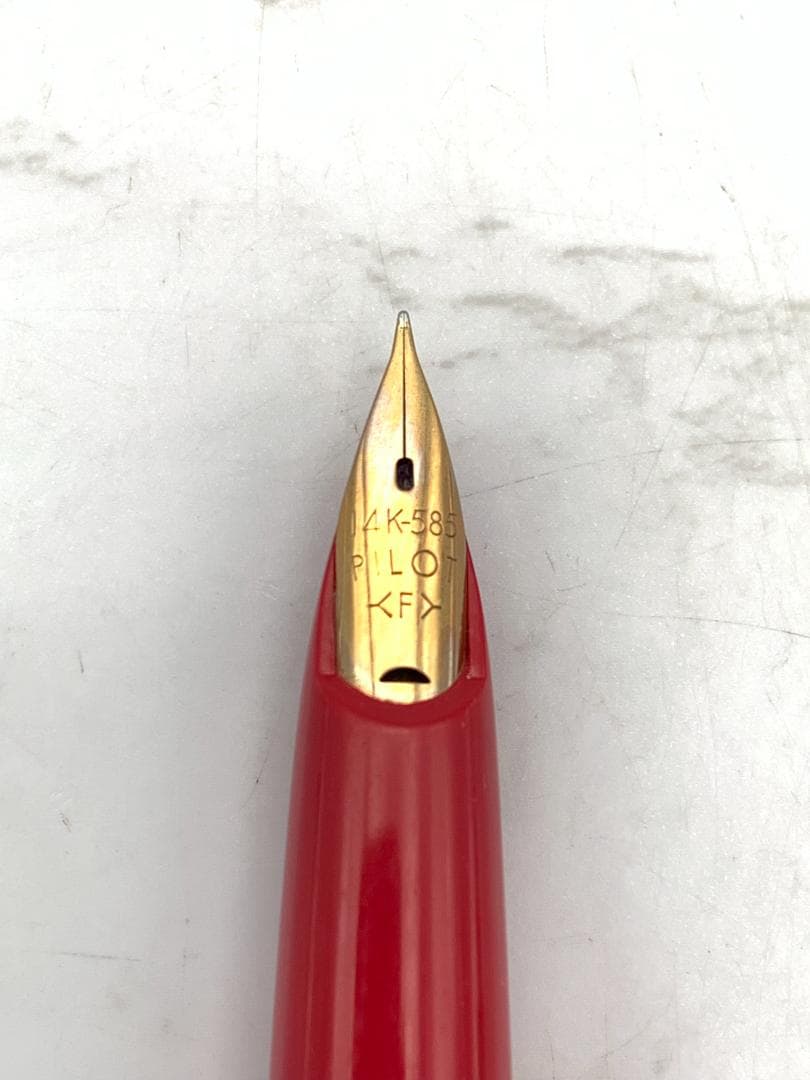 【６本まとめ】PILOT 万年筆　14K　昭和レトロ　ペン先無し　インクなし
