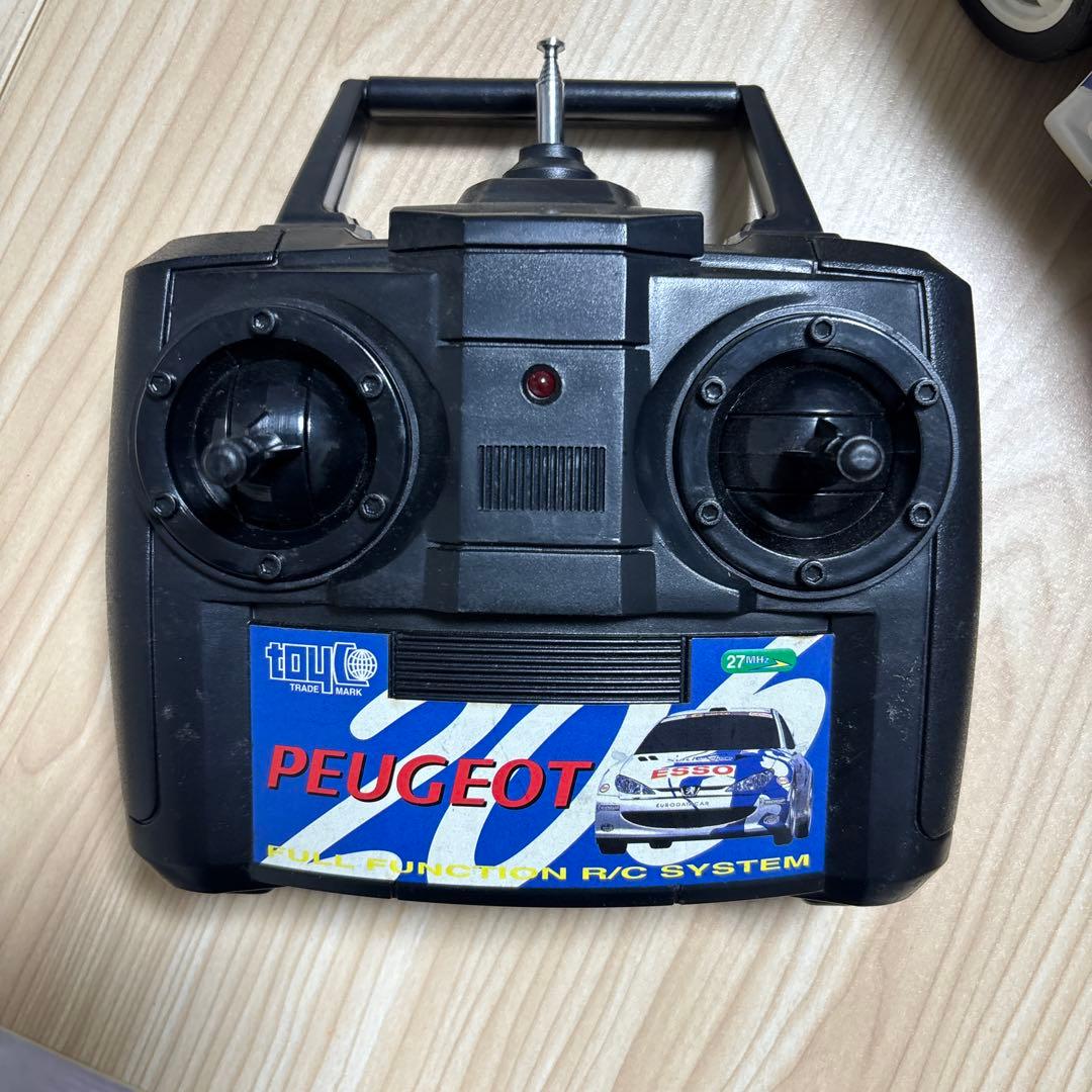 【送料込】プジョー ラジコン PEUGEOT 206 WRC 1/10